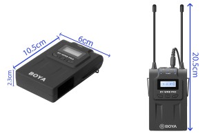 میکروفون یقه ای بی سیم بویا مدل BY-WM8 PRO-K2